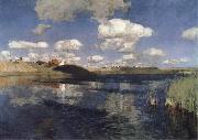 Levitan, Isaak Lake oil